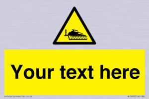 Custom warning grounding cruiser on lock cill